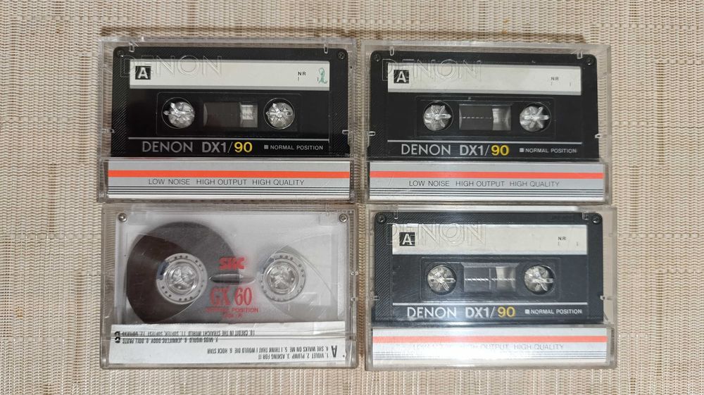 Аудиокассеты Sony,TDK,Denon,BASF,RONEeS. Запись на кассету.