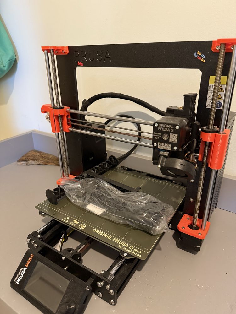 Impressora 3D - Prusa MK3.5 Original - Como nova