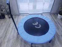 Trampolina gimnastyczna fitness