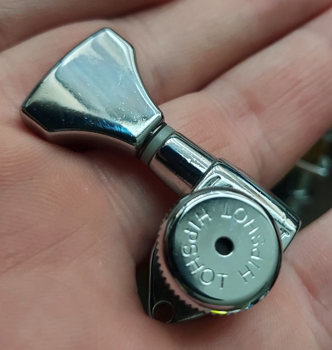 Кілки замкові Hipshot 3x3 open gear, хром locking tuners