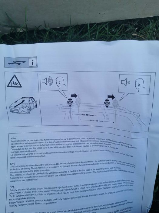 Багажник на кришу Renault Megane Scenic