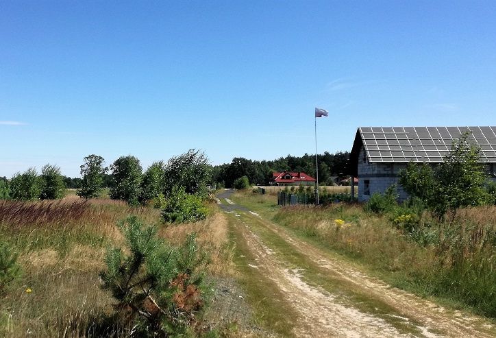 Działka budowlana nad jeziorem w Mościszkach