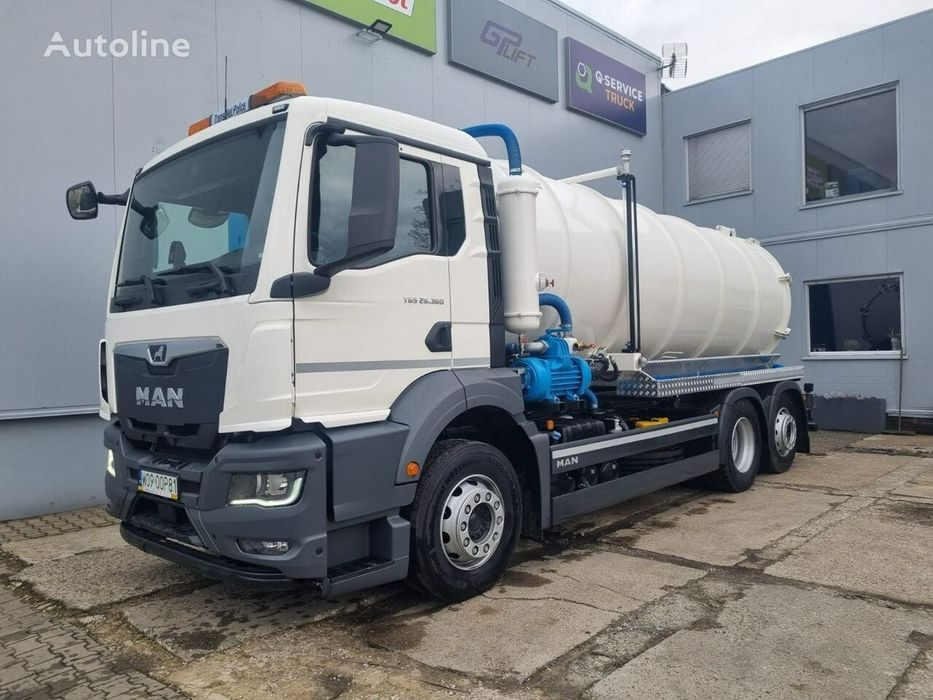MAN TGS 26.330  Samochód asenizacyjny MAN TGS 26.330