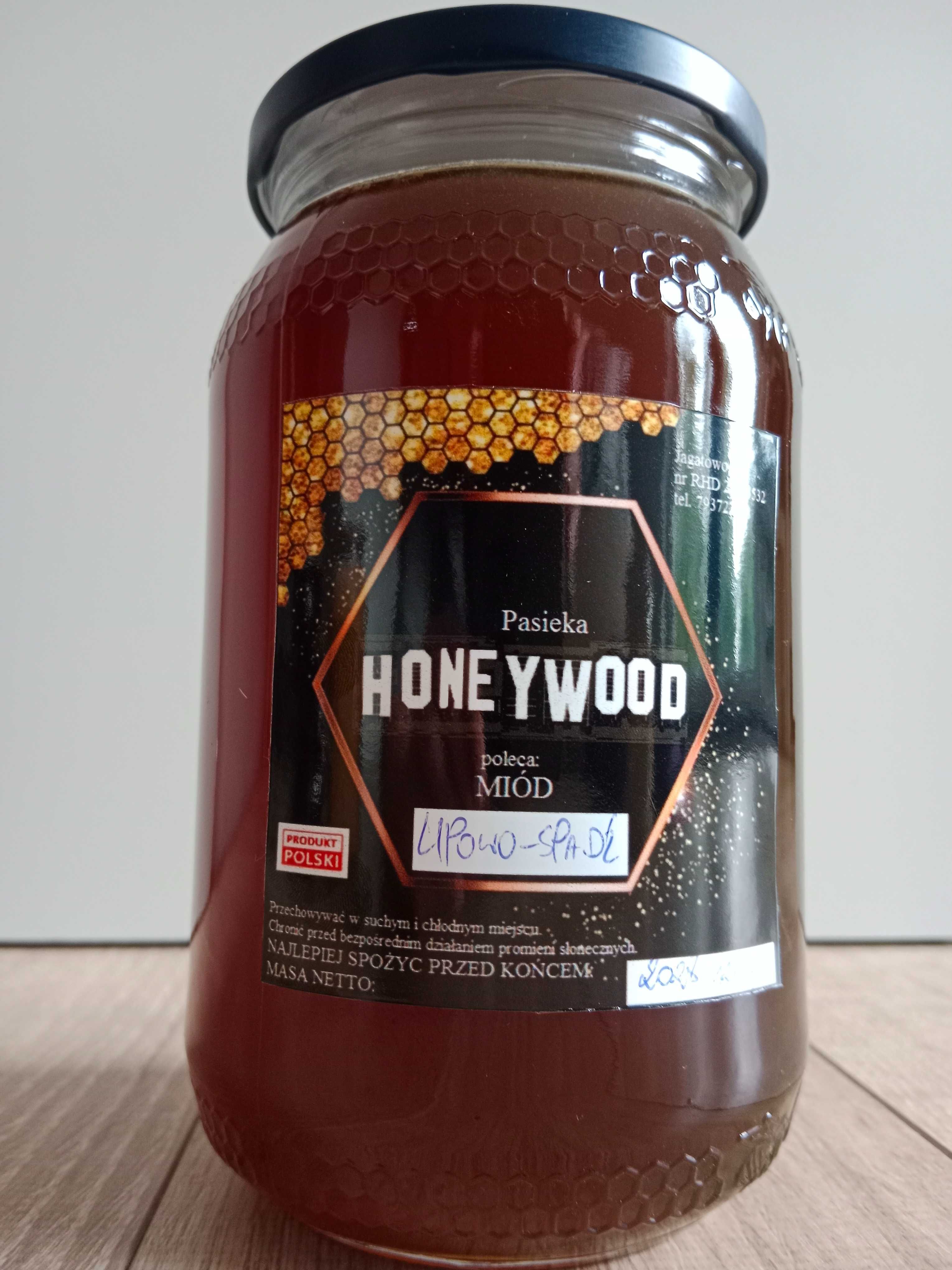 Miód z pasieki HONEYWOOD 100% z Natury