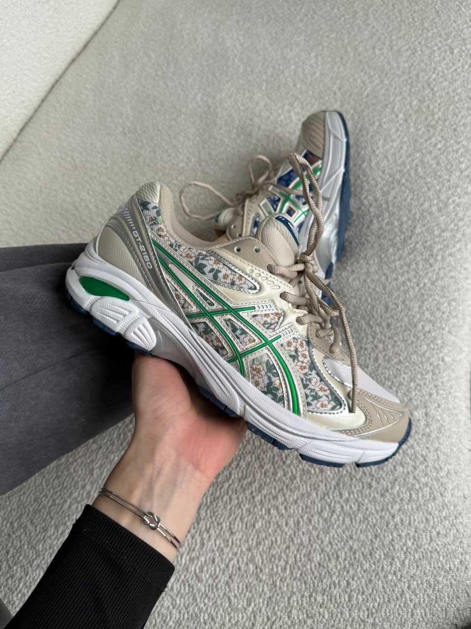 Жіночі кросівки Asics GT-2160 Beige/Green