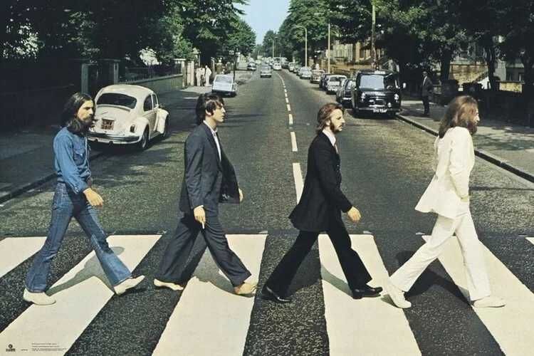 Plakat The Beatles - Abbey Road A1 Obraz Nowe