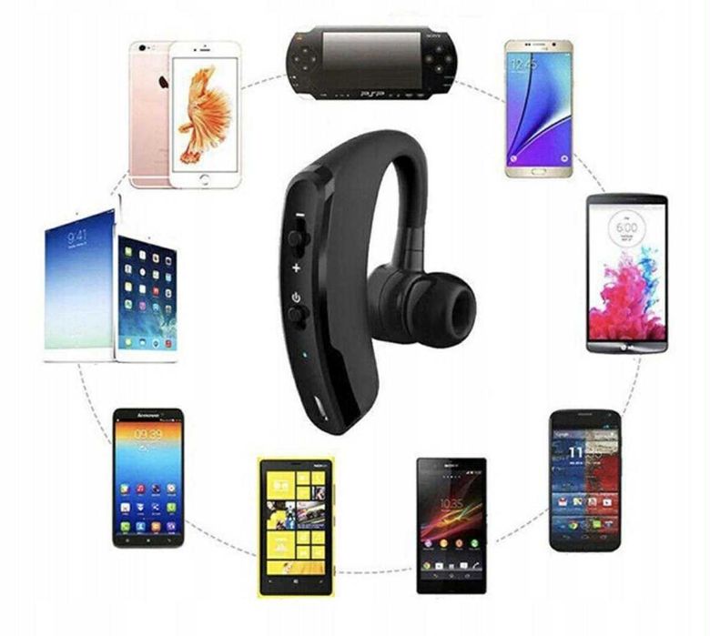 ZESTAW SŁUCHAWKOWY Bezprzewodowy do rozmów dla kierowców prezent