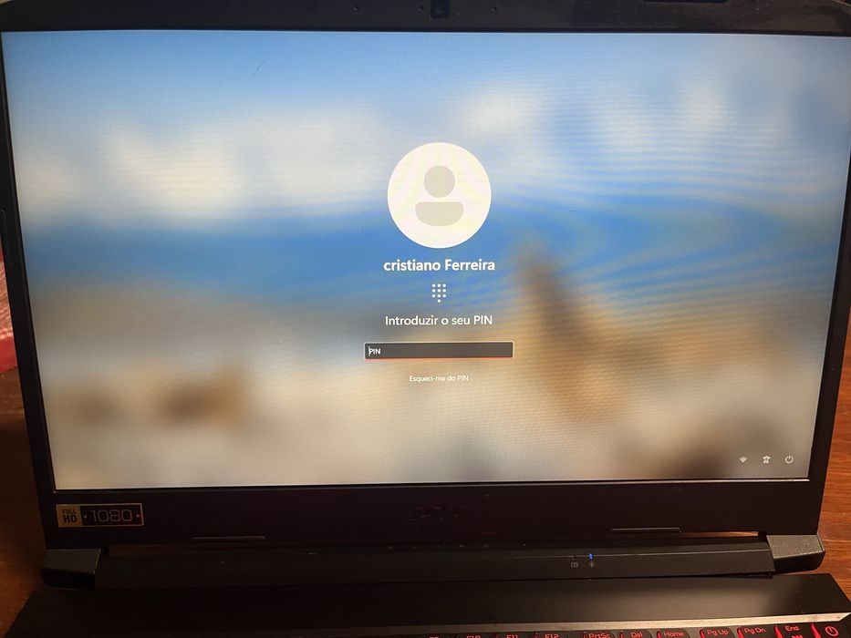 Acer nitro 5 com 1 ano de uso