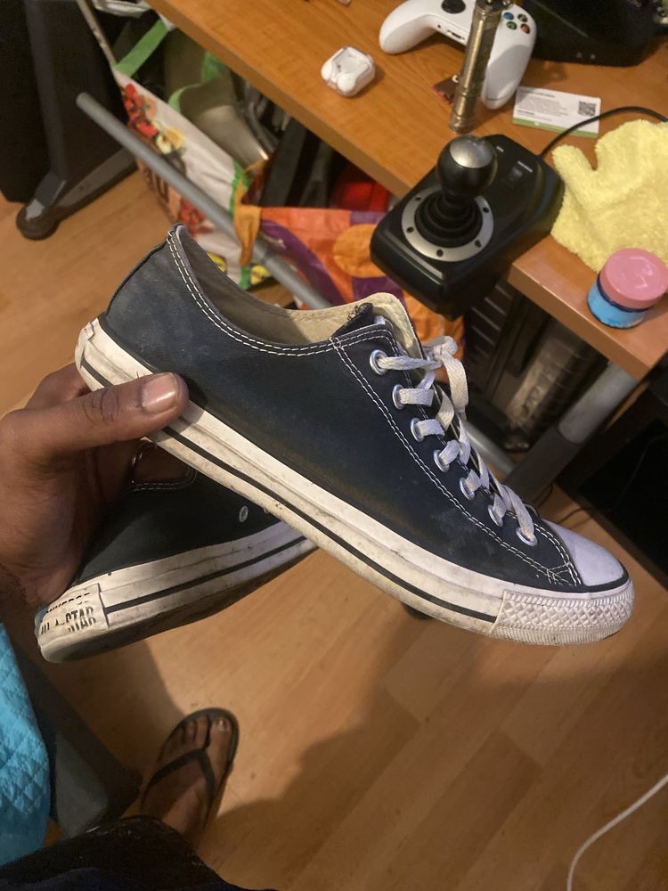 Tenis All star azul  usado em bom estado