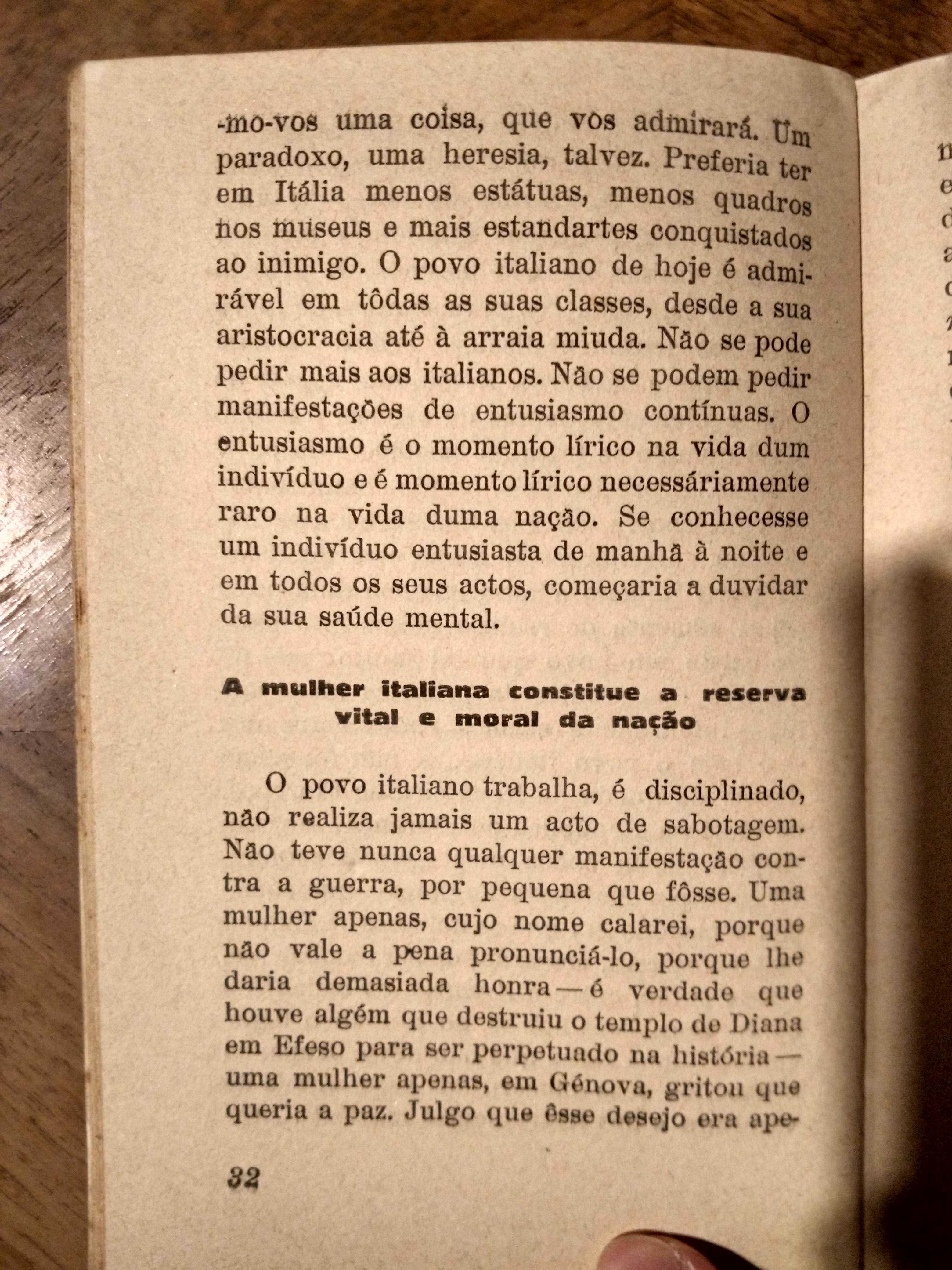 O DUCE Respondeu a CHURCHILL - 2 de Dezembro de 1942