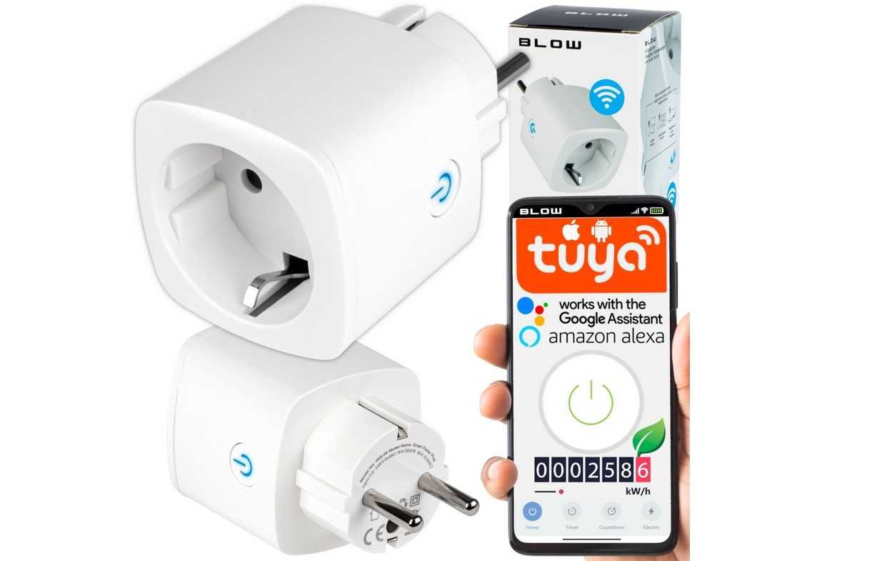 Inteligentne GNIAZDKO Smart Wifi Tuya Timer Aplikacja NOWE Wysyłka 0zł