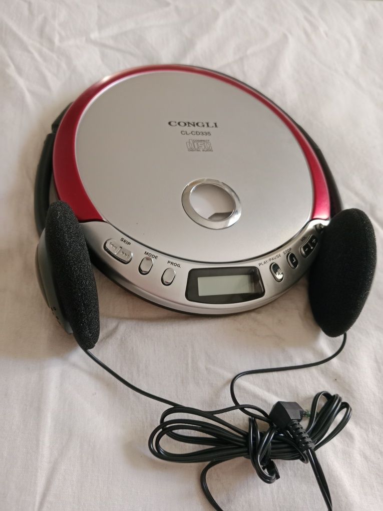 Durabrand CD player com auriculares incluídos