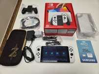 Nintendo Switch OLED 64GB CFW HWFLY V6S OLED Instinct-NX + Karta 256GB