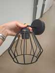 lampa ścienna metal loft