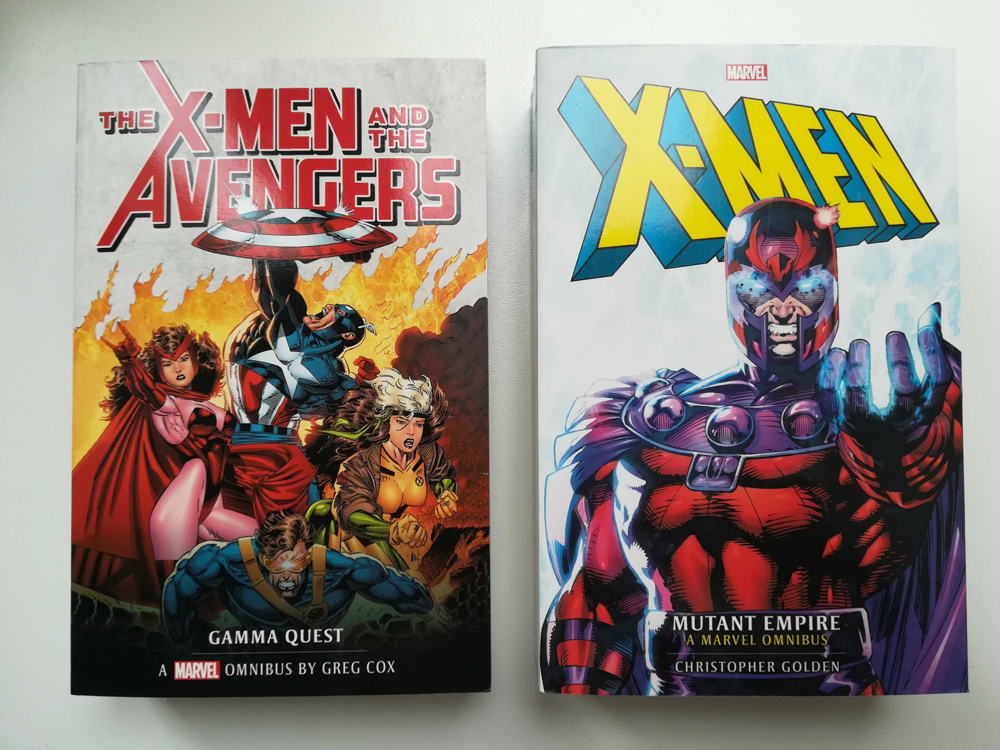 X-men Avengers książki w języku angielskim Marvel classic novel