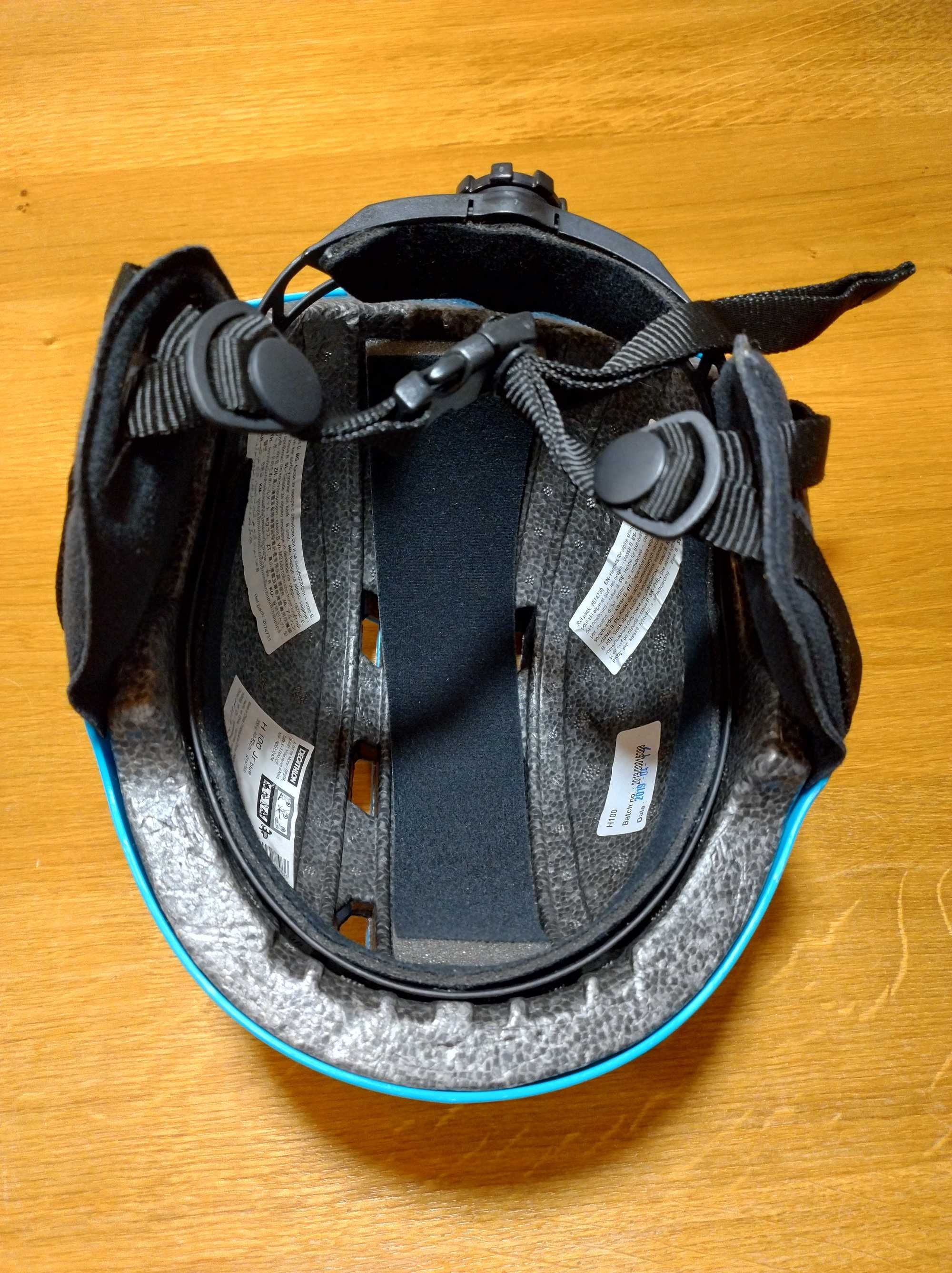 Kask narciarski Wedze H100 Jr niebieski