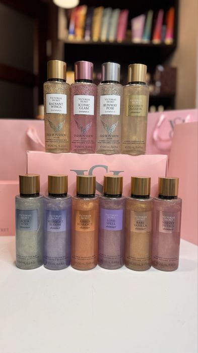 Оригінальні спреї, місти, Victoria’s Secret люкс, класика,мініатюри