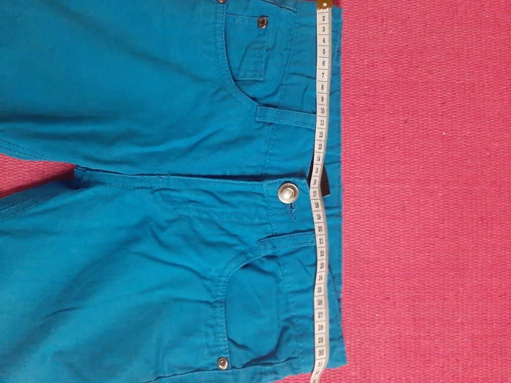 Spodnie chinosy niebieskie chłopięce