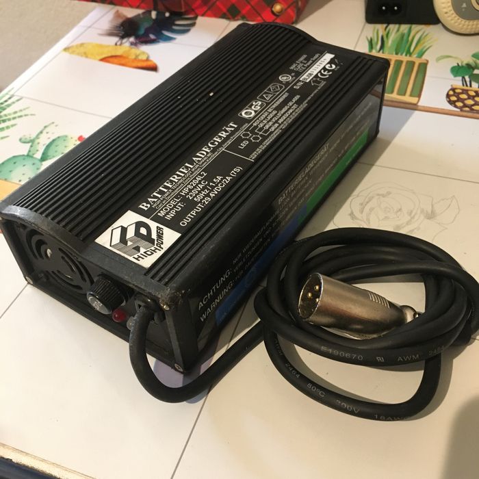 Rower elektryczny ładowarka na 24v