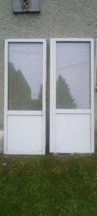 drzwi tarasowe balkonowe okno z demontażu