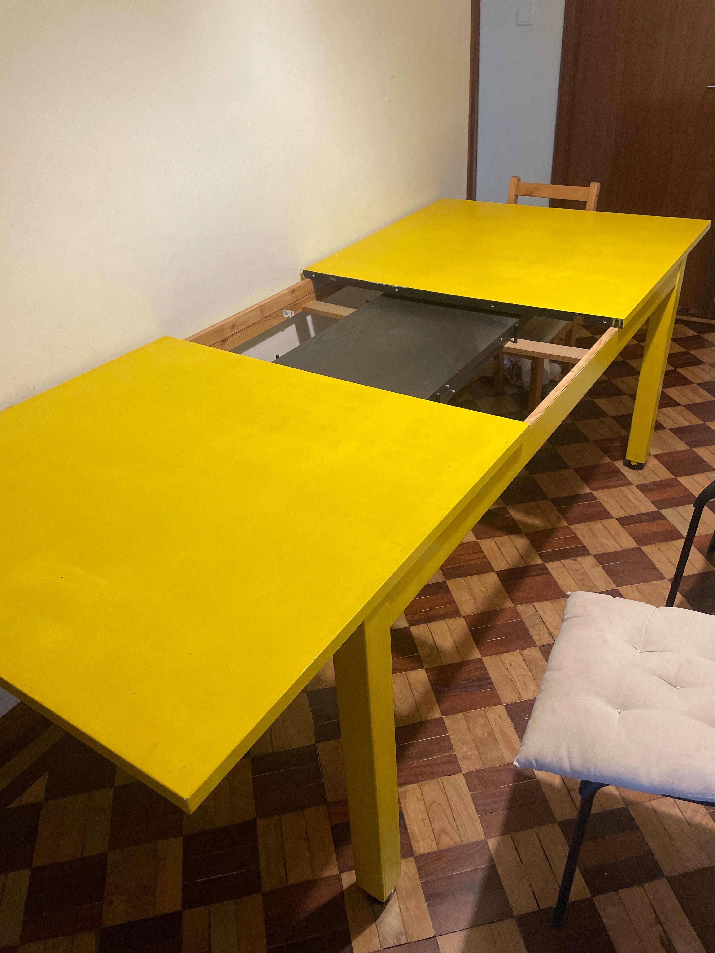 Mesa IKEA 1,75x95 + 3 cadeiras