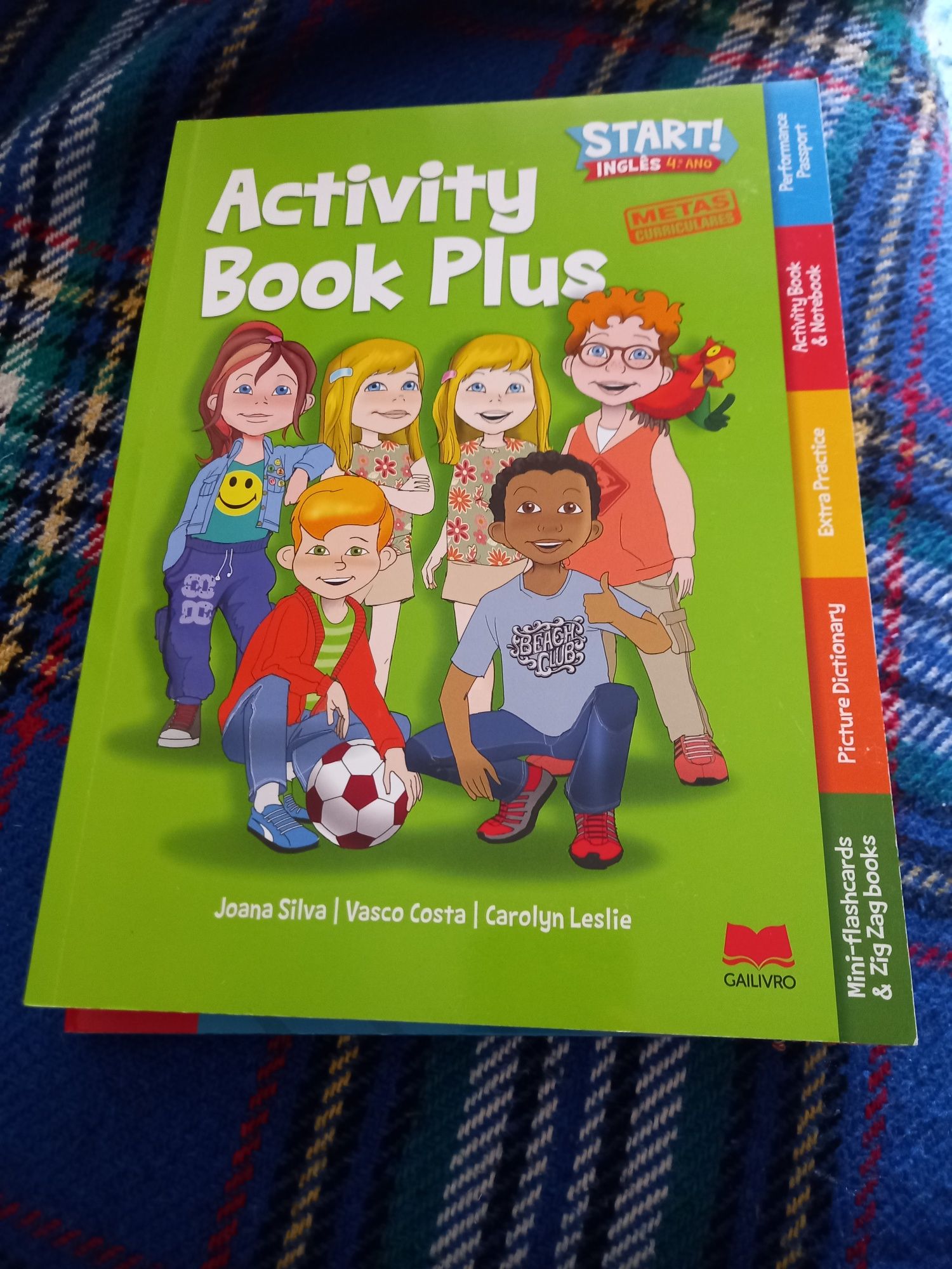 Livro de actividades, inglês do 4.ano