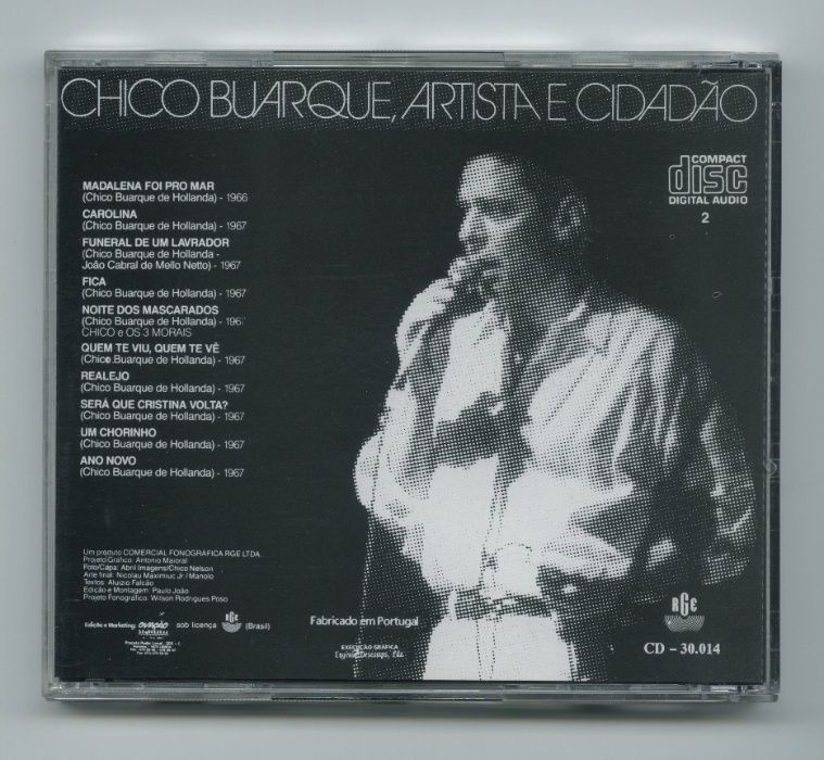 3 CD's Chico Buarque