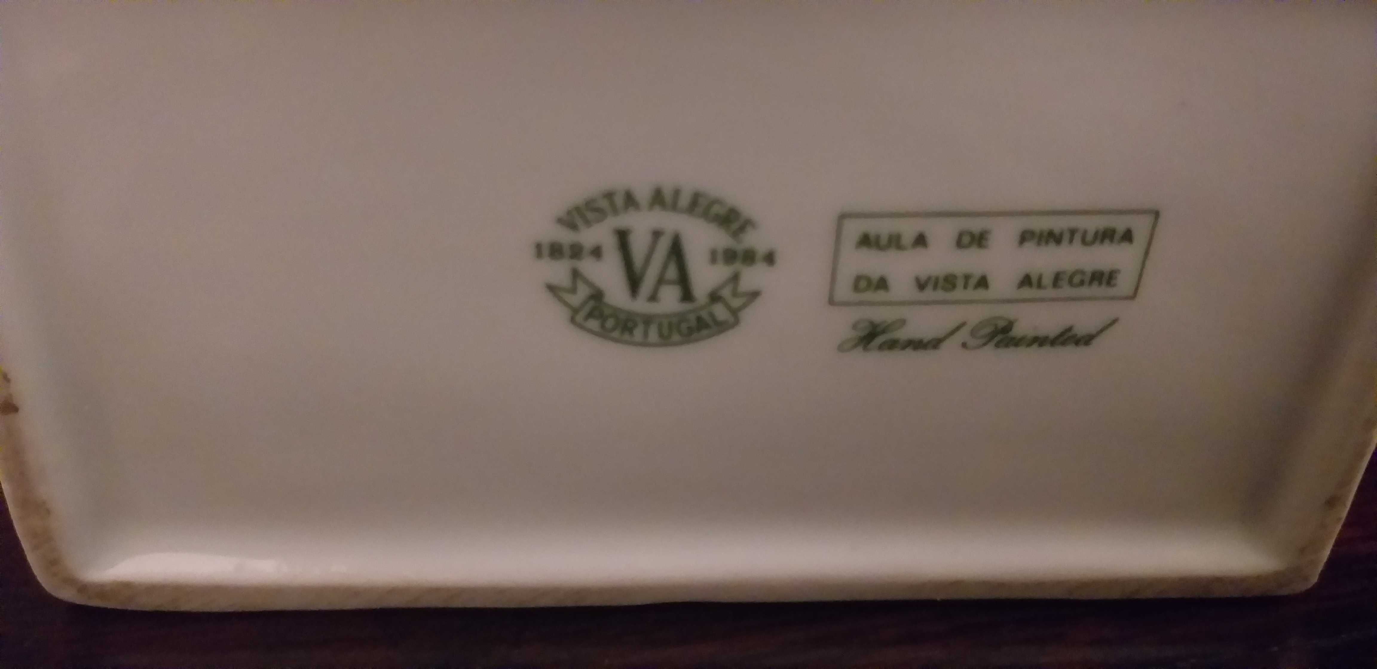 Frasco de Chá Vista Alegre, pintado à mão