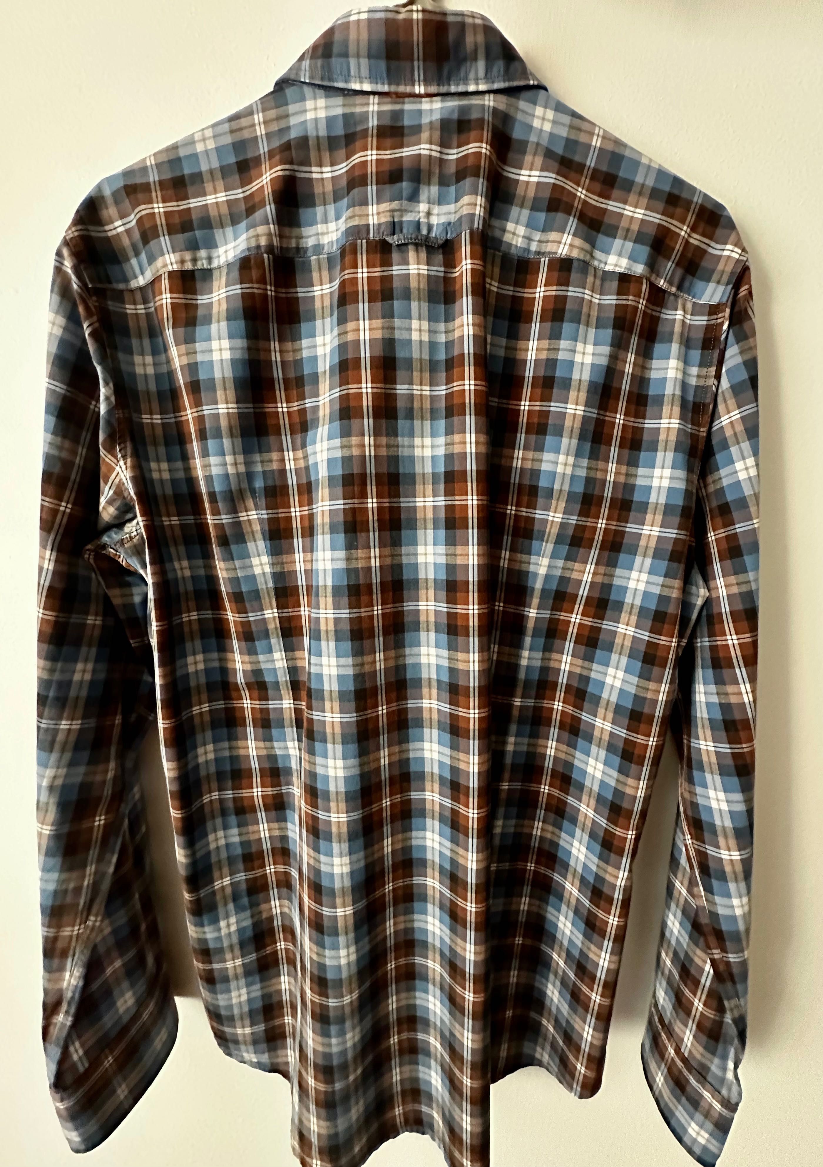Camisa xadrez- Boss