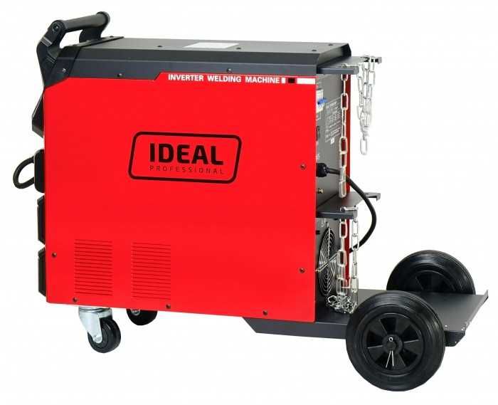 Spawarka migomat Ideal TECNO MIG 366 PULSE SYNERGIC LCD + 15kg SG2