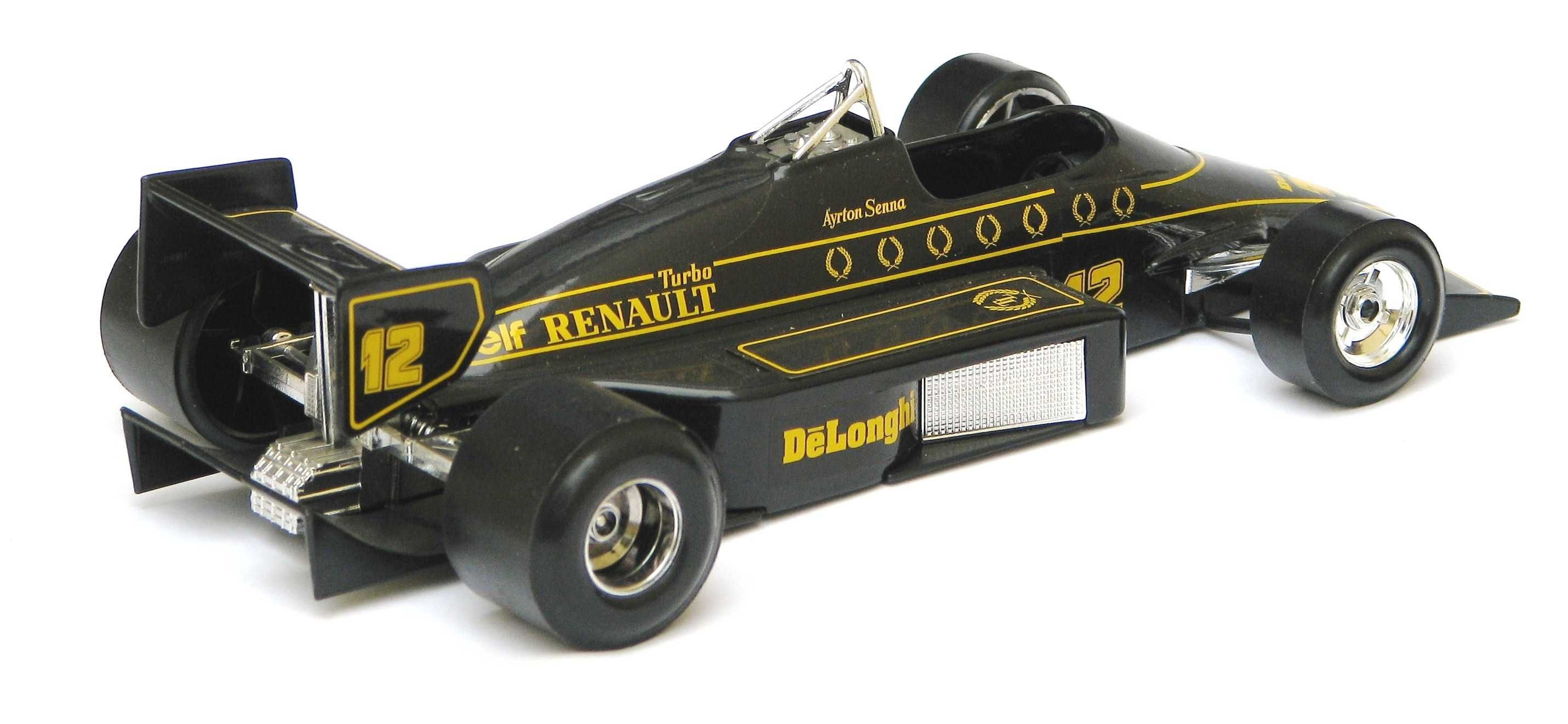 Lotus 97 T Ayrton Senna Fórmule 1 1985 Bburago 1/24
