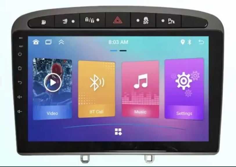 ‼️ Peugeot 308 408 2007-2013р.  ‼️ Android магнітола Carplay