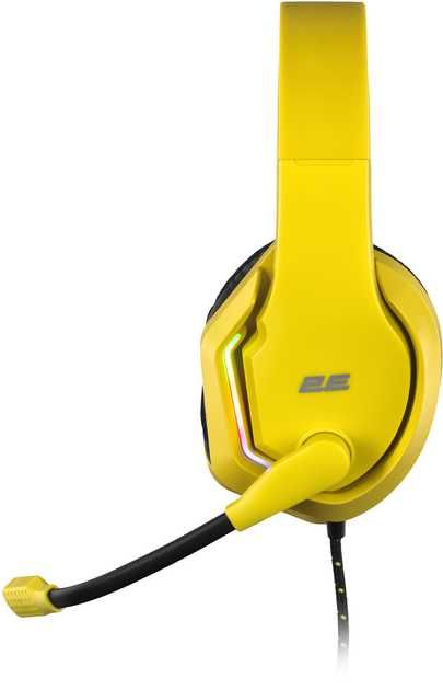 Навушники ігрові 2E Gaming HG315 RGB USB 7.1 Yellow (2E-HG315YW-7.1)