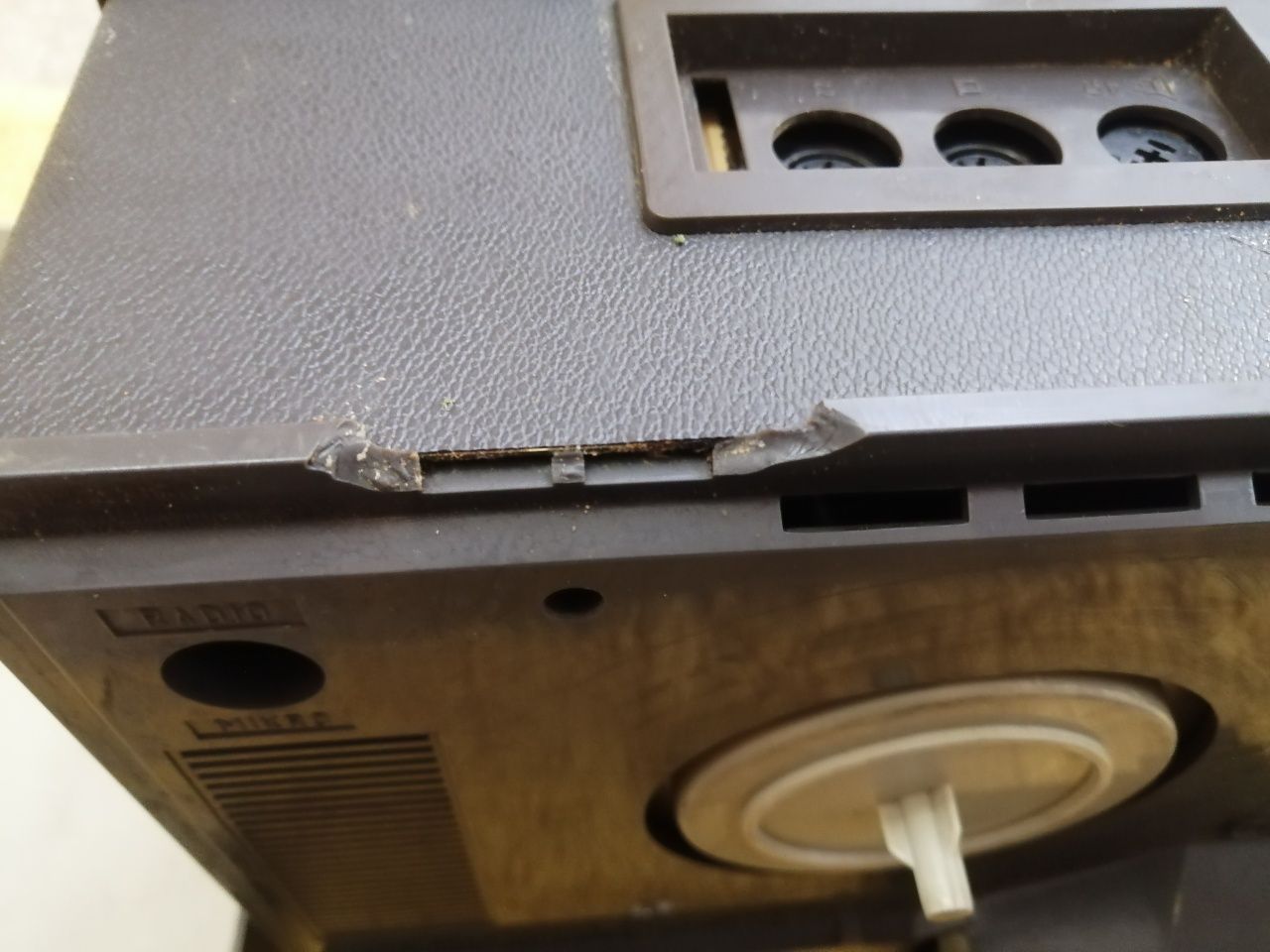 Magnetofon szpulowy Unitra ZK 140 T do przeglądu naprawy.