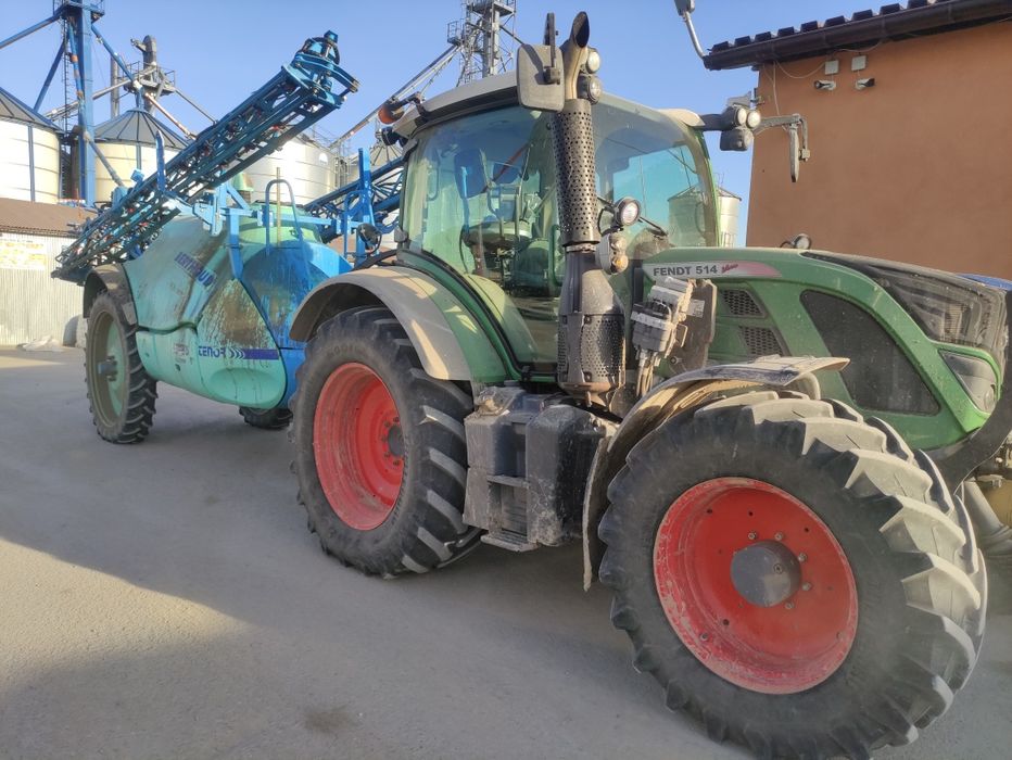 Fendt 514 Vario Tms 2014 przedni wom 516 ..714