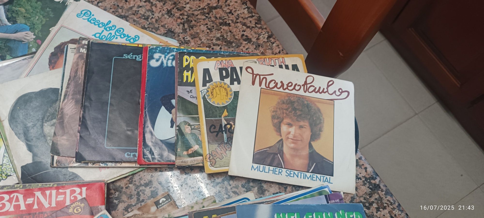 Discos vinil  45 rpm