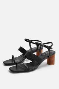 Czarne sandały TopShop DITA r. 37