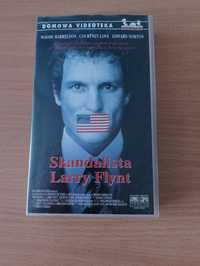 Film na kasecie VHS "SKANDALISTA LARRY FLYNT", biograficzny, video