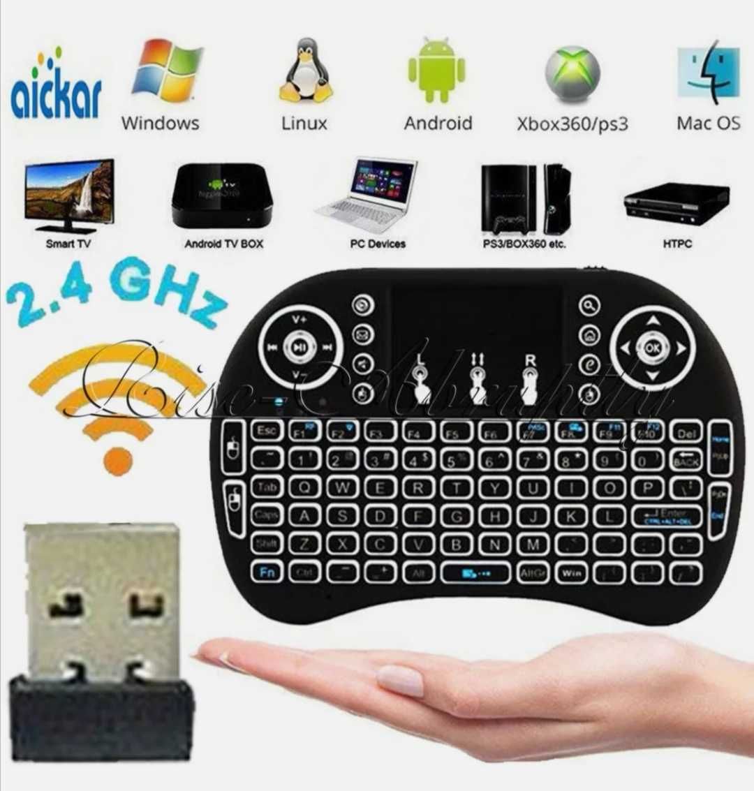 Teclado mini wifi