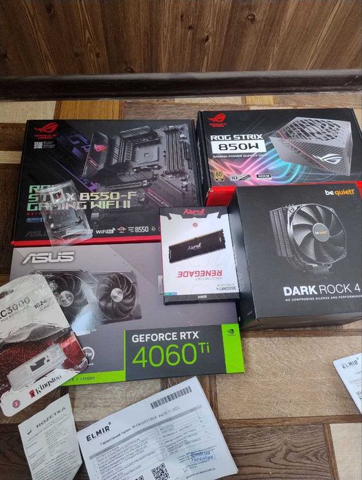 Компьютер 4060ti 5700x 32gb 850w