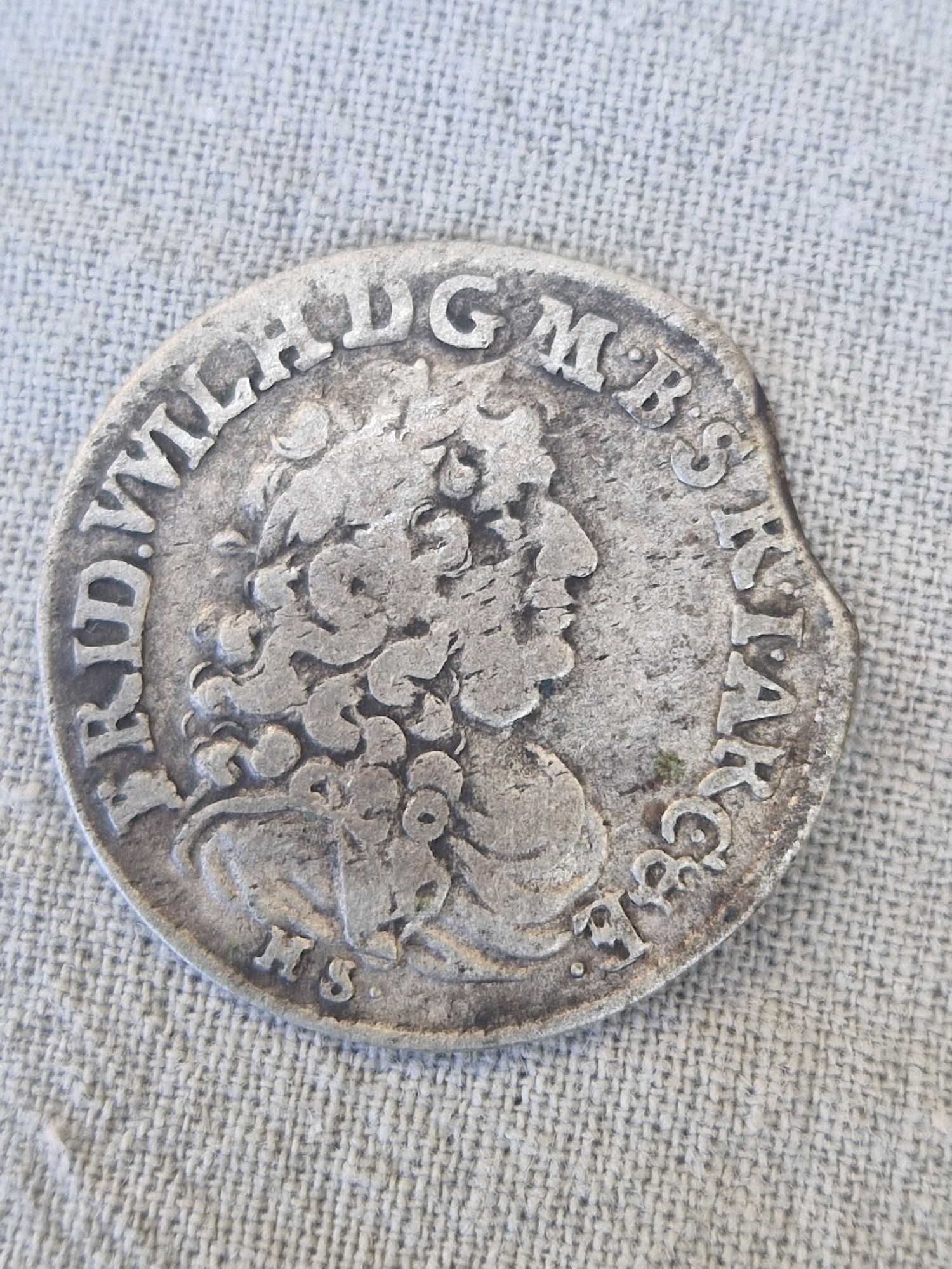 Moneta szóstak 1682 Prusy