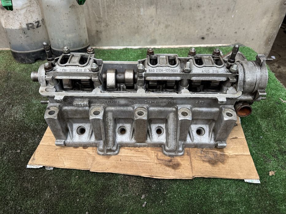 Гбц головка Ваз 2108 09 099  1,3 ЗРОБЛЕНА після ремонтуСССР рівна ціла