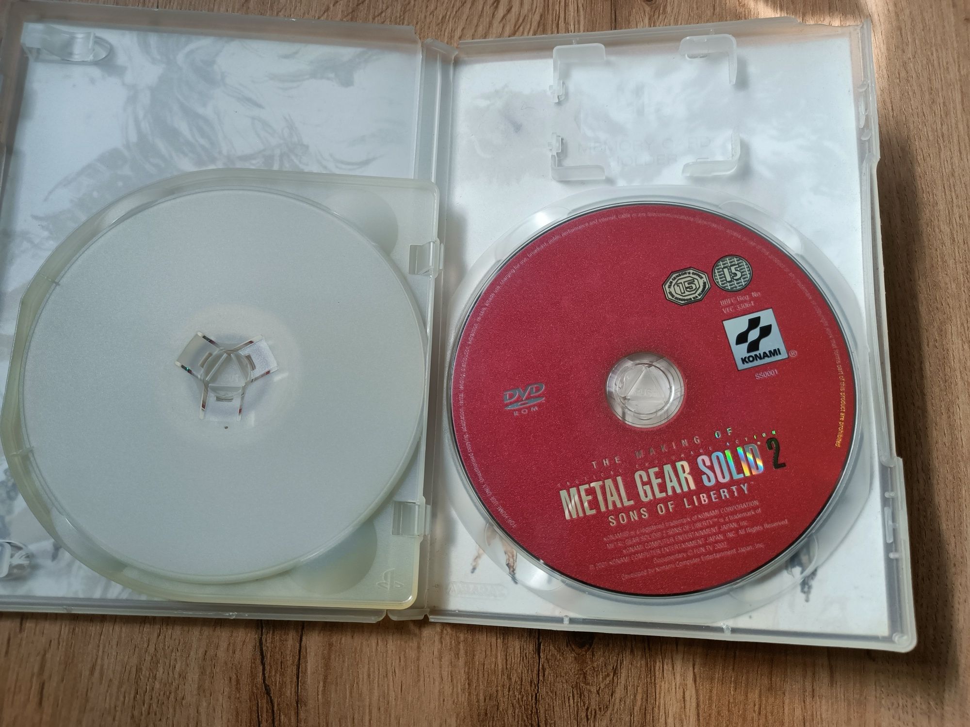 Metal Gear Solid 2 Sons of Liberty PS2