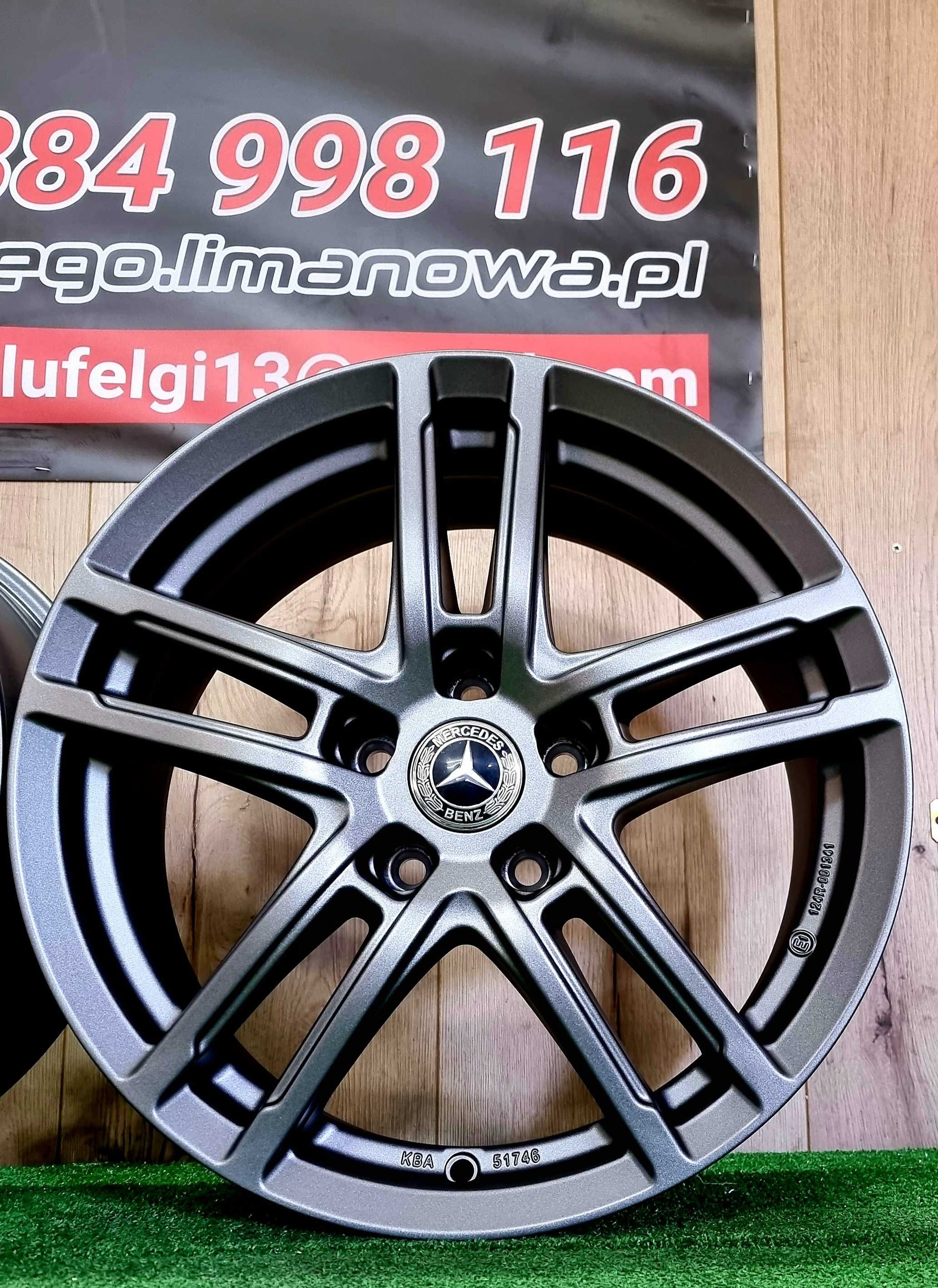 NOWE ALUFELGI MERCEDES 19x5x112 - Cla,Cle,Cls,Gle,Klasa A,C,E,S