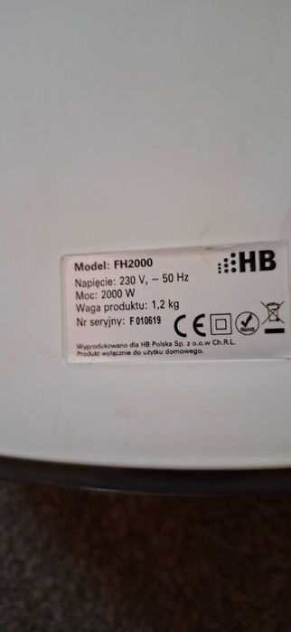 Termowentylator  Hb