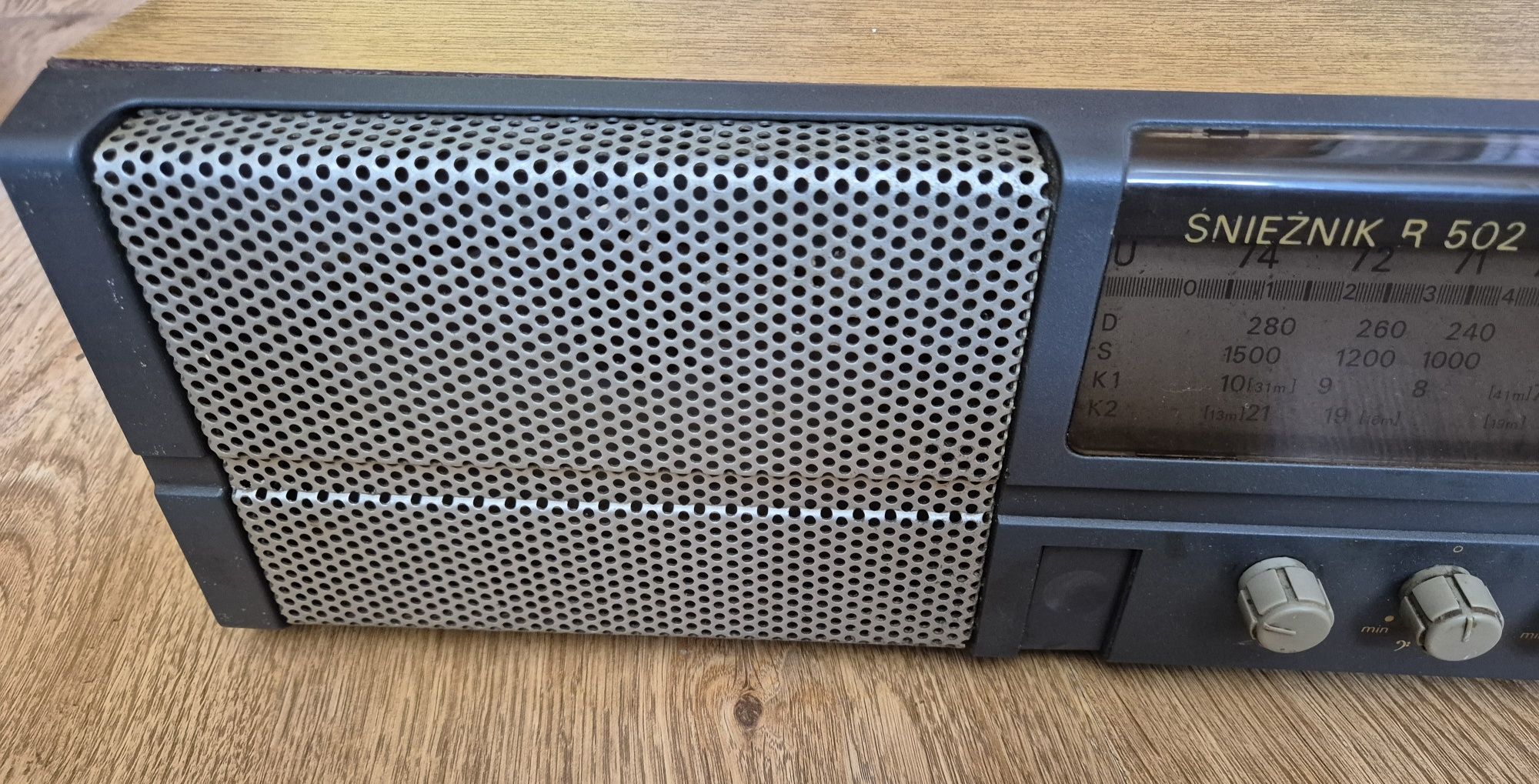 Radio Śnieżnik R502 Unitra Diora  PRL