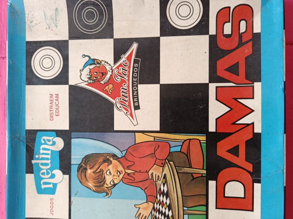 JOGO das DAMAS (antigo) Nedina