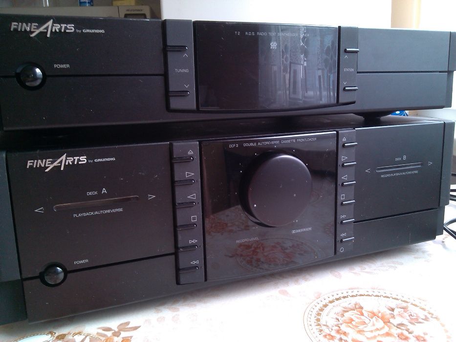 radio FINEARTS by GRUNDIG T2 RDS RADIO TEXT synthesizer tuner