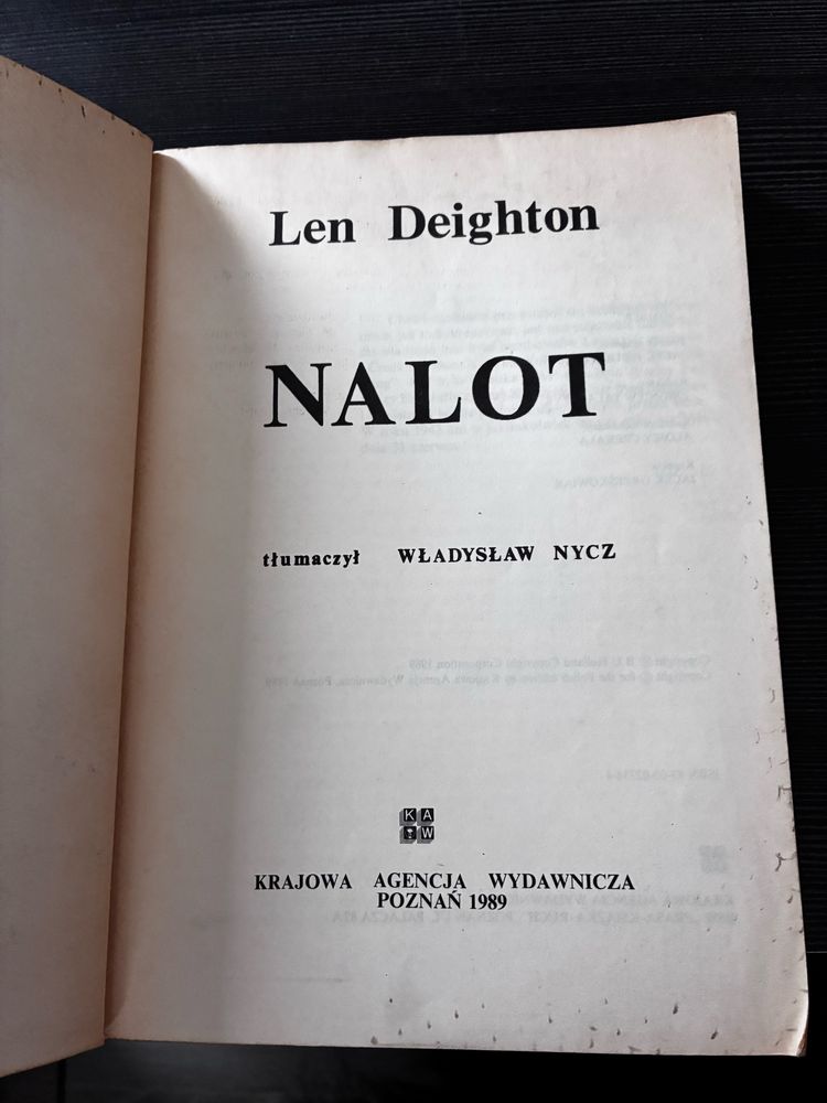 Len Deighton Nalot