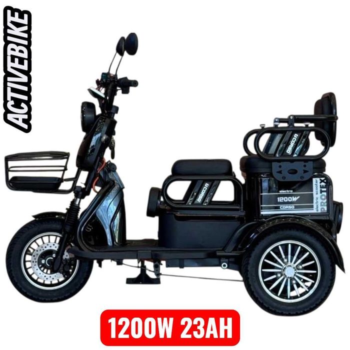 Електричний трицикл Corso Protex
